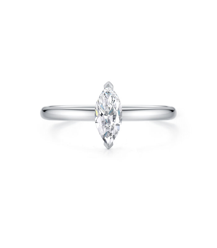 1ct Diamond White Gold 18K Ring
