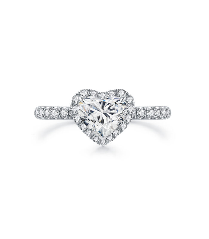 1ct Diamond White Gold 18K Ring