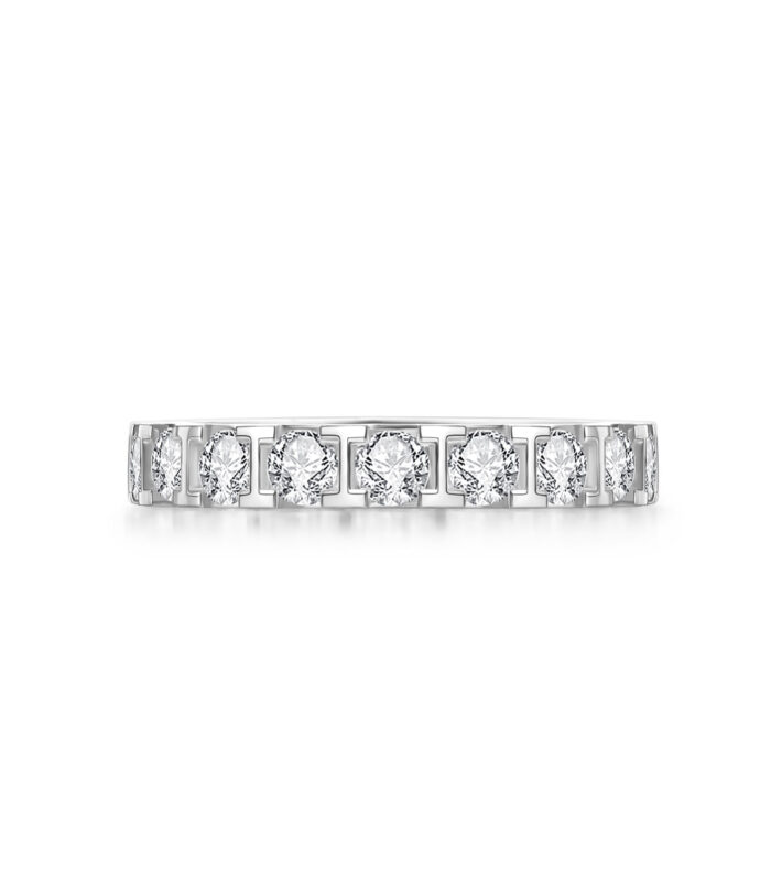 Diamond White Gold 18K Ring
