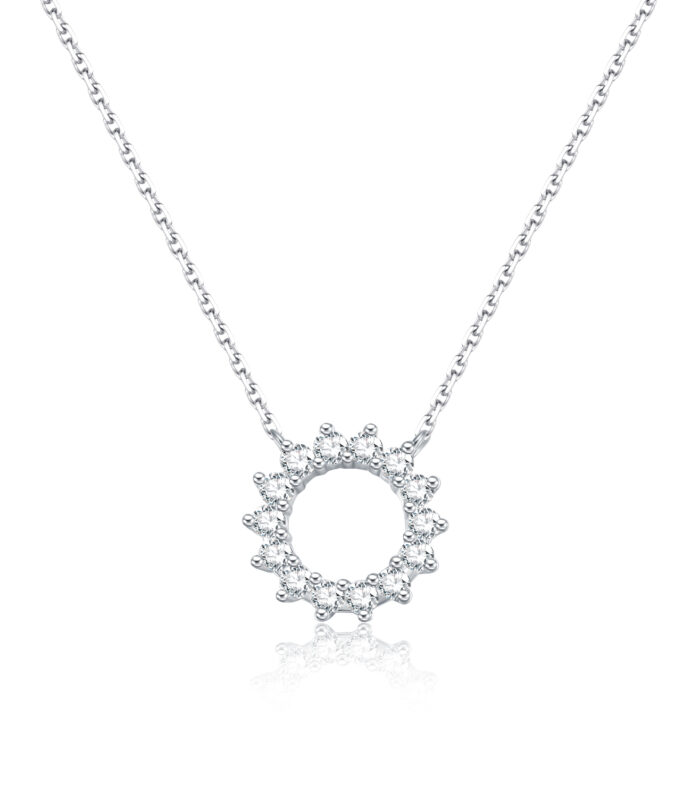 14ct Diamond S925白 Ring