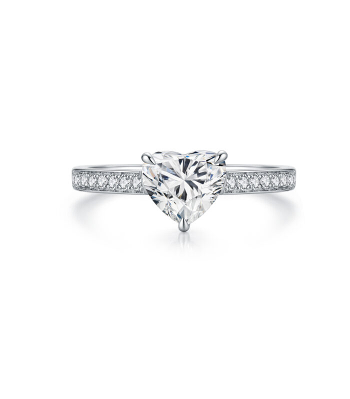 1ct Diamond White Gold 18K Ring