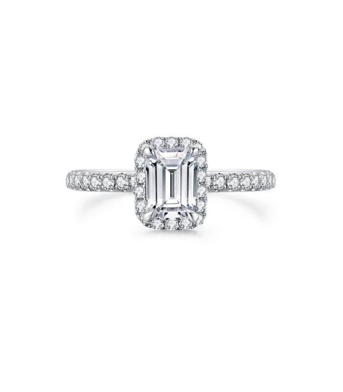 1ct Diamond White Gold 18K Ring