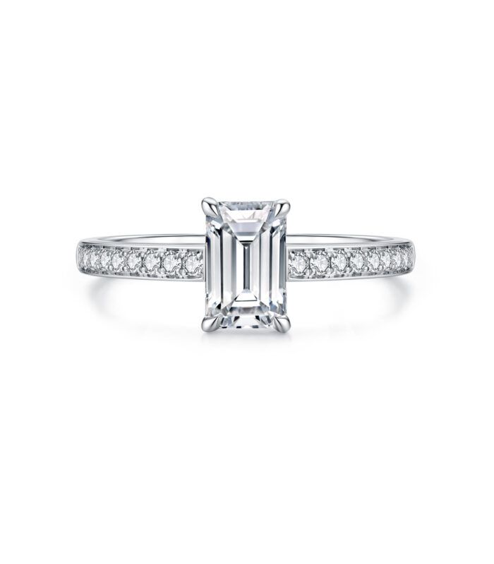 1ct Diamond White Gold 18K Ring