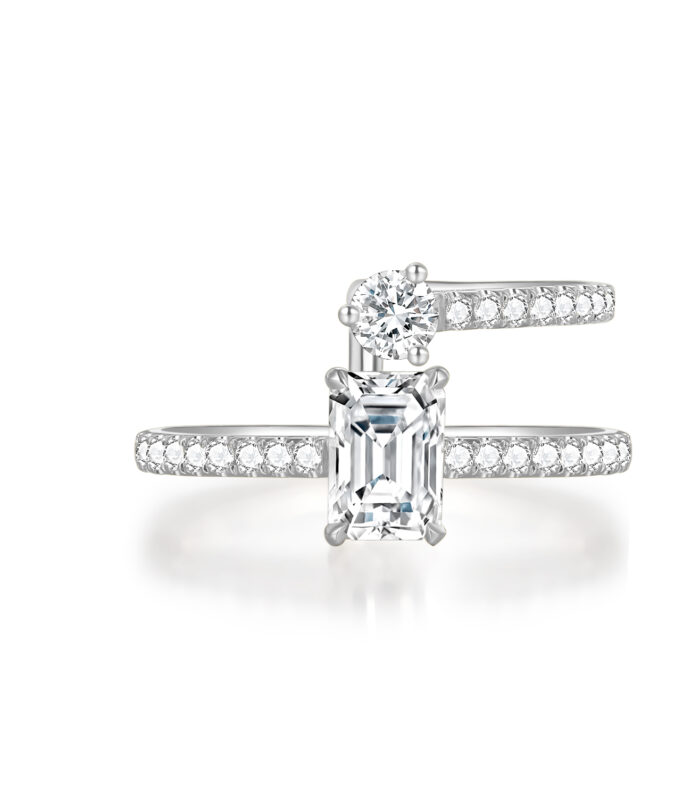 1ct Diamond Yellow Gold 18K Ring